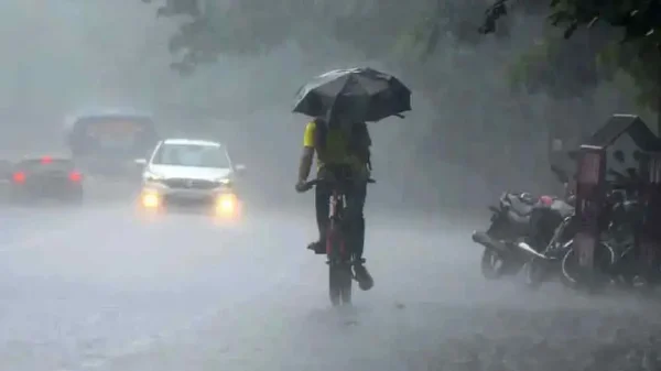 বৃষ্টিপাতে